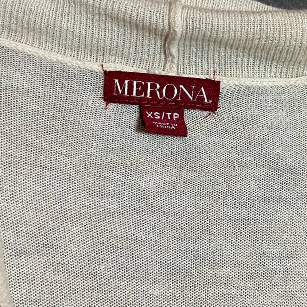 Cream cardigan